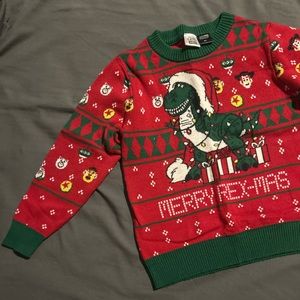 Size 4T Merry Rex-mas shirt great condition m. Smoke free and pet free home.